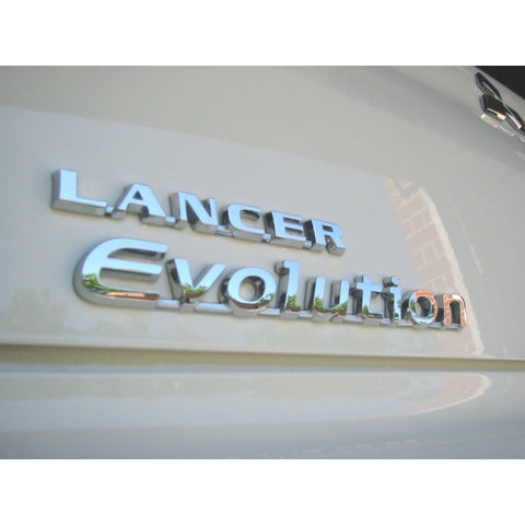 US-Spec Evo Trunk Badge