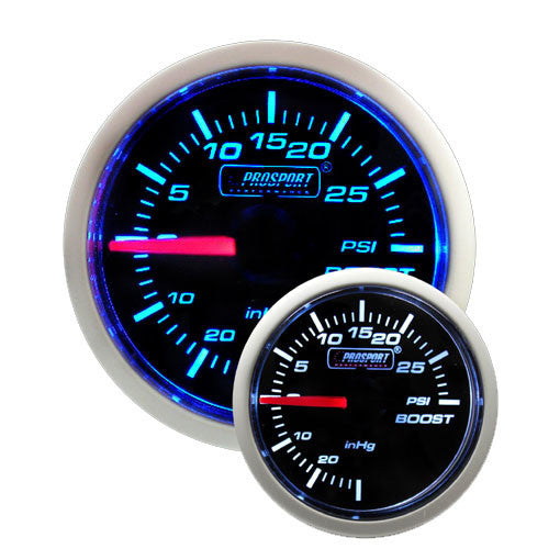 Prosport Performance Series Mechanical Boost Gauge - 52mm