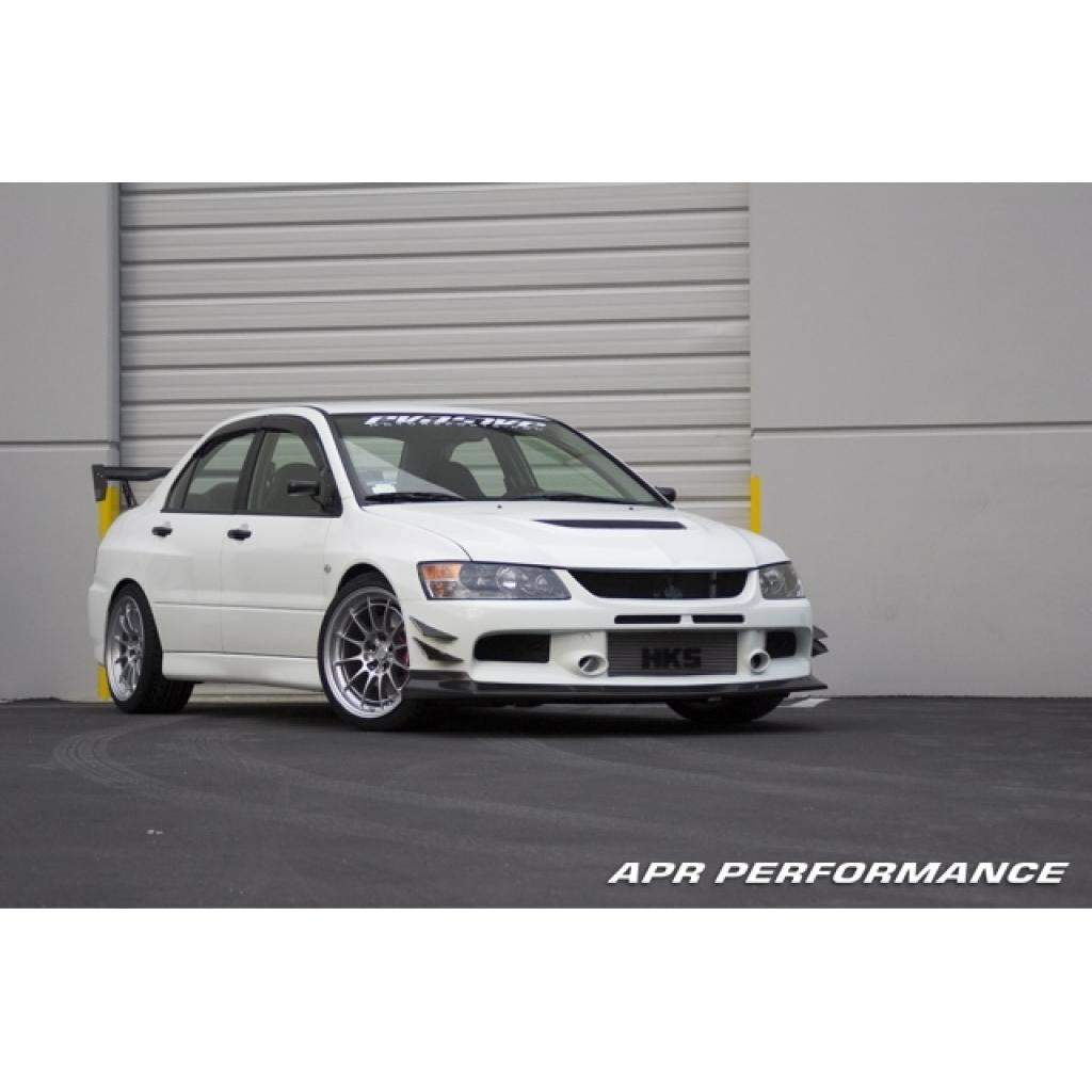 APR Front Bumper Canards Evo 9