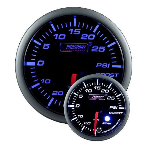 Prosport Premium Peak/Warning Boost Gauge - 52mm