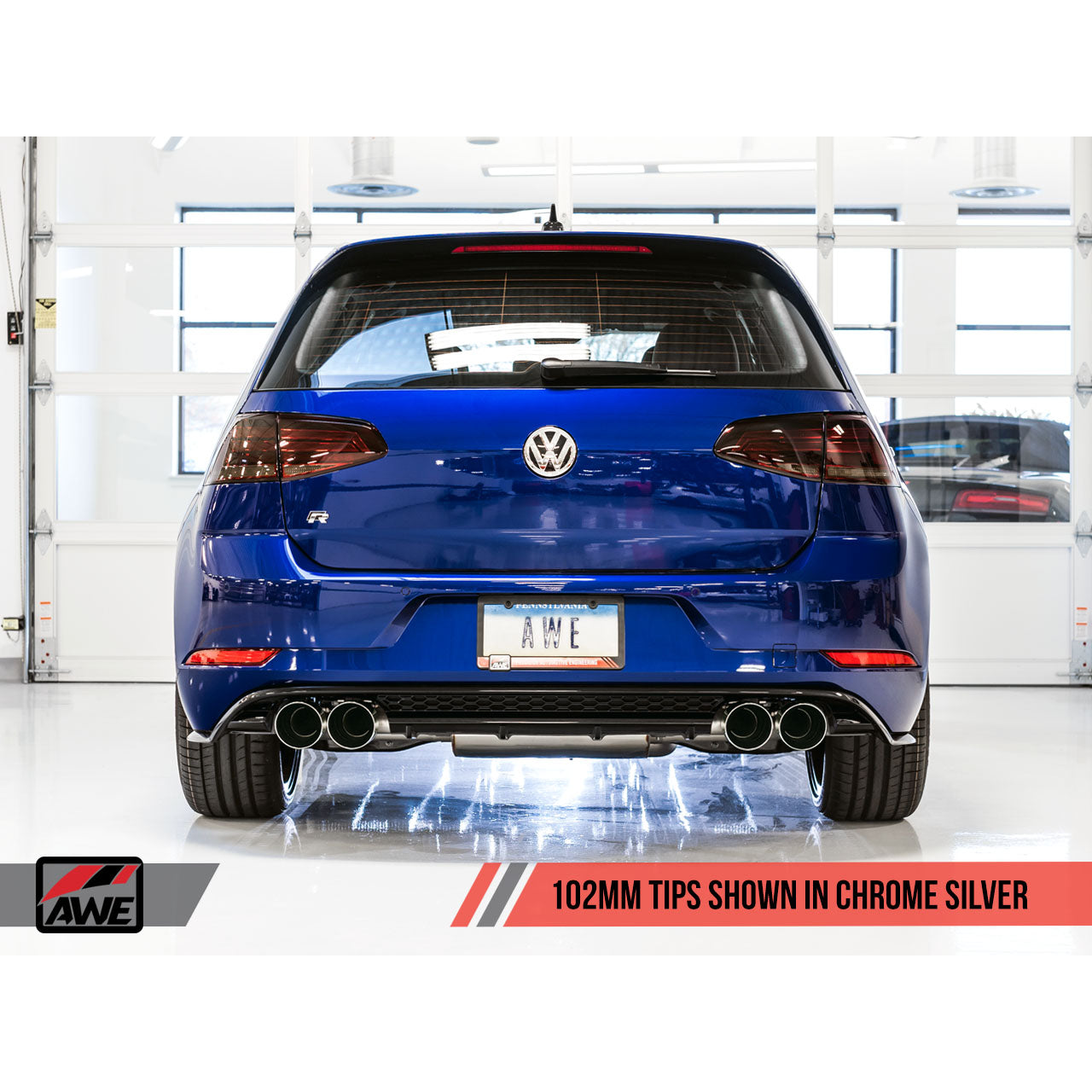 AWE Switchpath Cat-Back Exhaust 2018+ Golf R