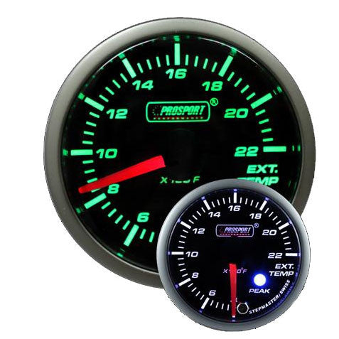 Prosport Premium Peak/Warning EGT Gauge - 52mm