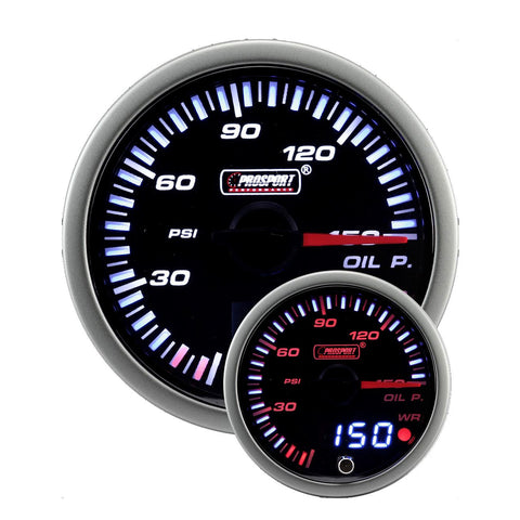 Prosport JDM Oil Pressure Gauge 60mm