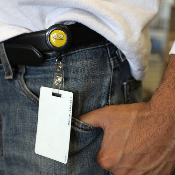 Unamused Badge Holder
