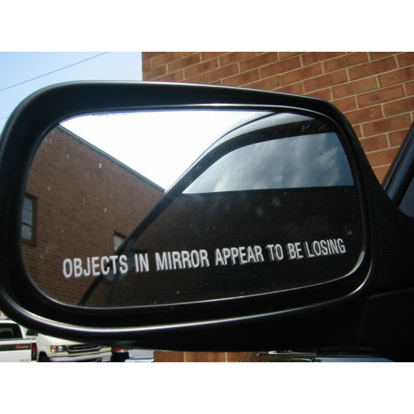 Objects In Mirror Decal